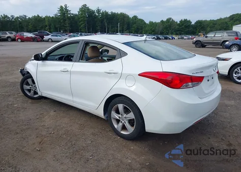 2013 Hyundai Elantra Gls из США, поврежденный, VIN 5NPDH4AE6DH394902